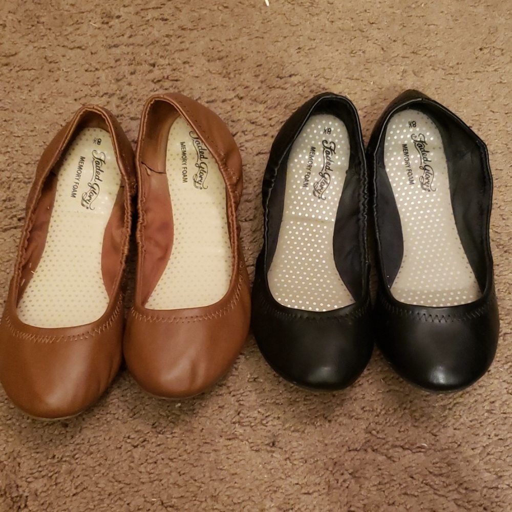 Memory foam flats